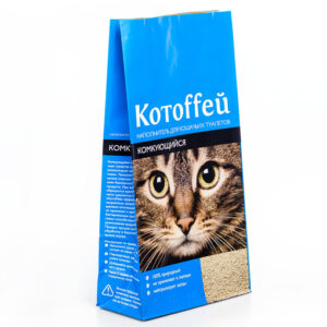 Упаковка для наполнителей кошачьих туалетов